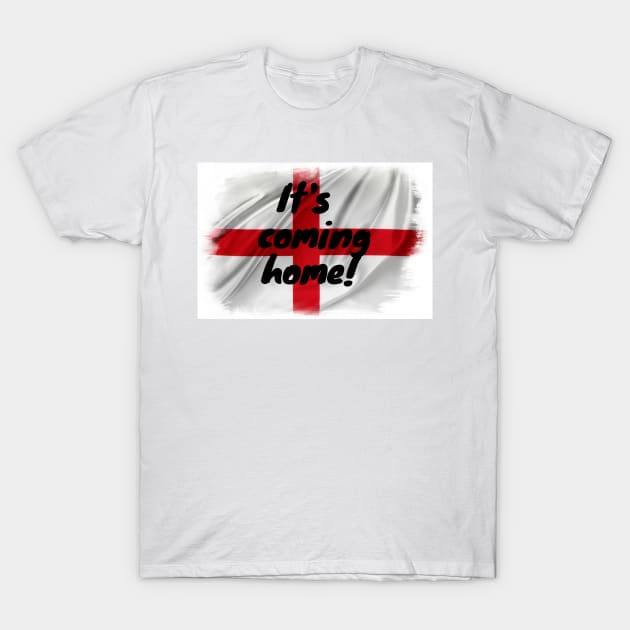 It's Coming Home ! England Euros football fan Gift T-Shirt by Roymerch